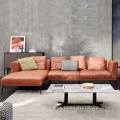 modern simple corner sofa family living room combination
